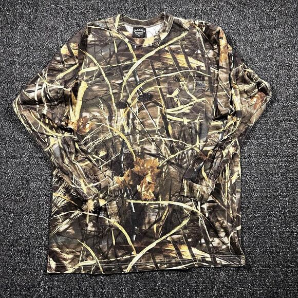 Spartan Outdoors Camo Long Sleeve Shirt Men’s XL Realtree Pattern Hunting Tee - Picture 1 of 5
